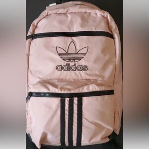 EUC bubblegum pink Adidas soft backpack super roomy!